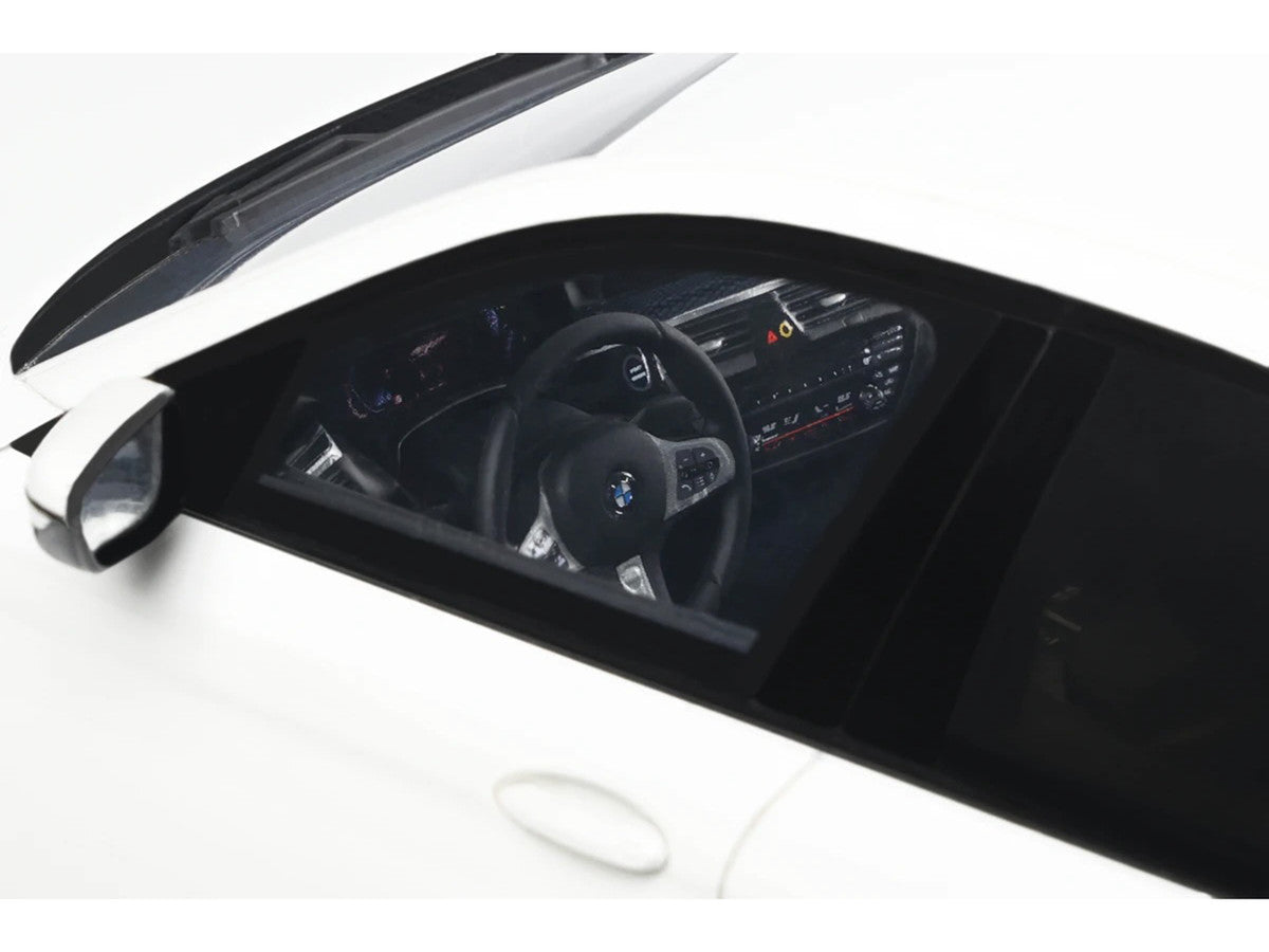 2023 BMW 545e xDrive M Sport Alpine White 1/18 Model Car by GT Spirit GT Spirit