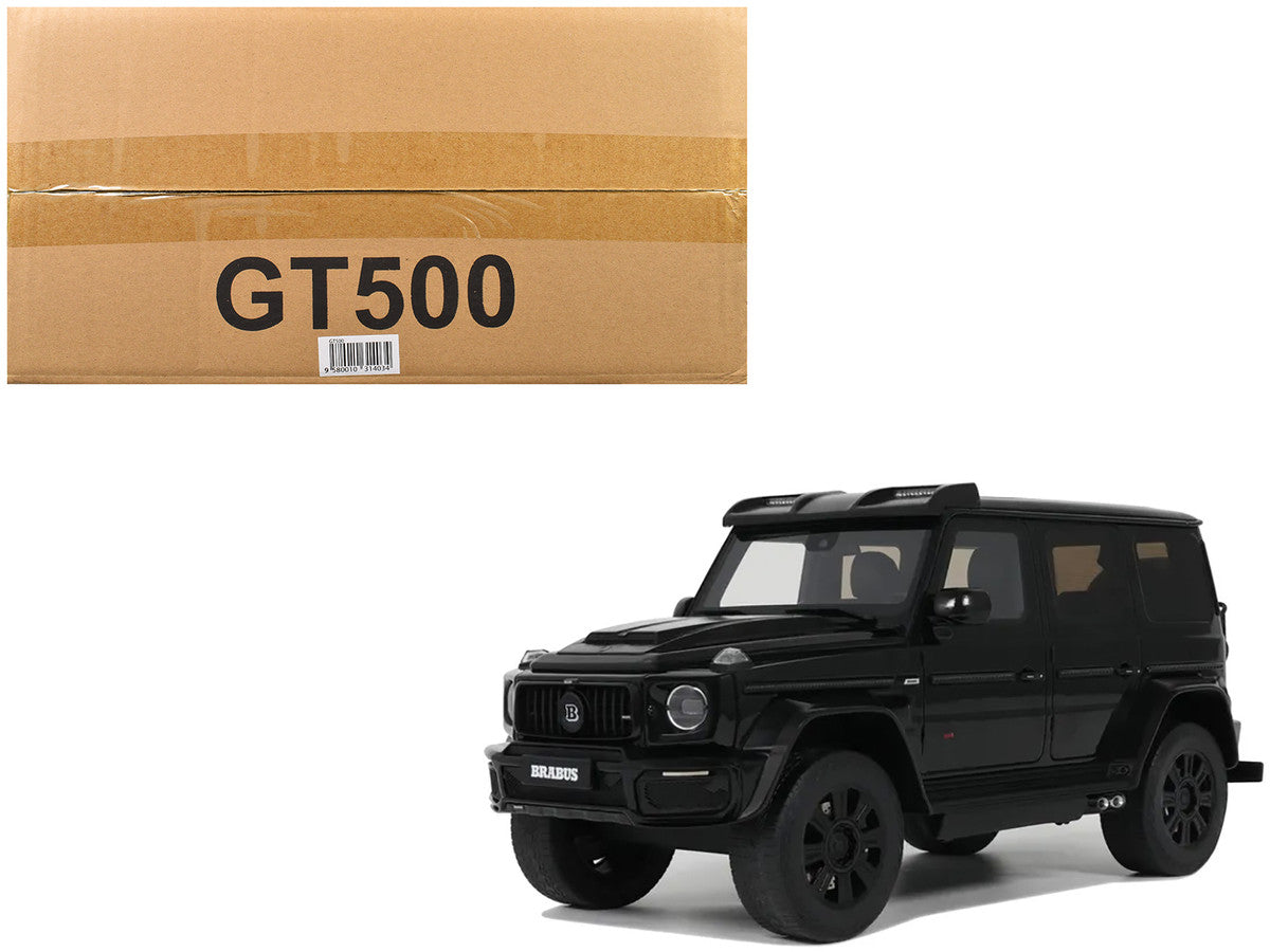 2023 Mercedes-Benz Brabus G800 4x4 Black 1/18 Model Car by GT Spirit-4