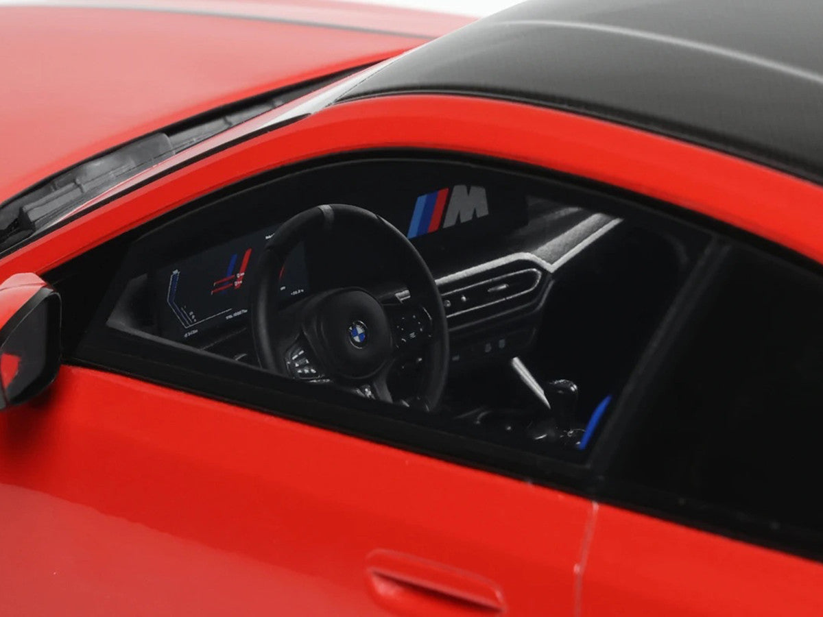 2023 AC Schnitzer ACS2 Sport (BMW M2) Toronto Red with Black Top 1/18 Model Car by GT Spirit GT Spirit
