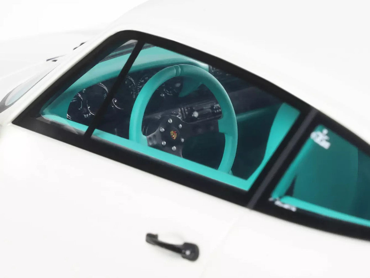 2023 RWB RWBA Slant Nose 964 Grand Prix White 1/18 Model Car by GT Spirit-1