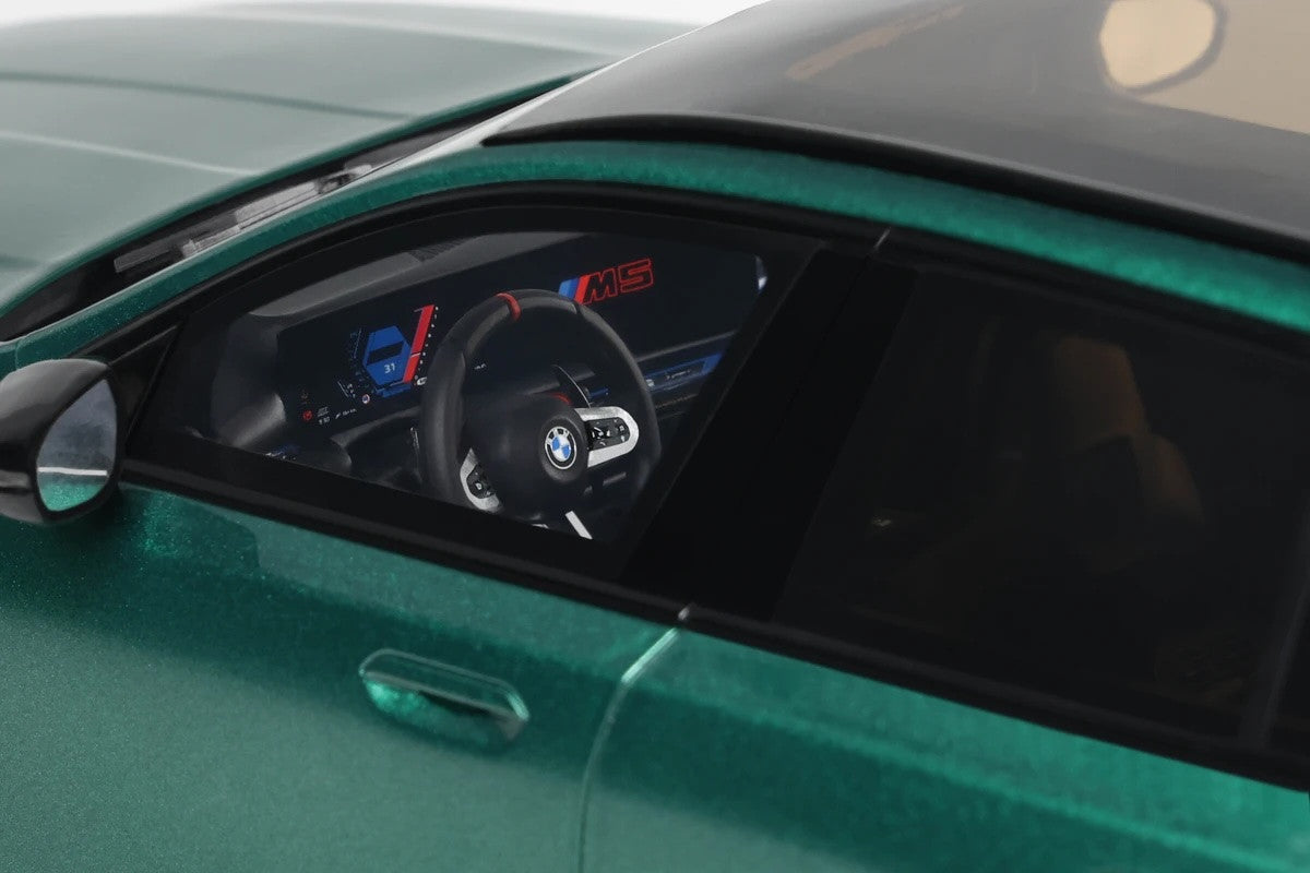 2024 BMW M5 Touring (G99) Isle of Man Green Metallic with Black Top 1/18 Model Car by GT Spirit-0