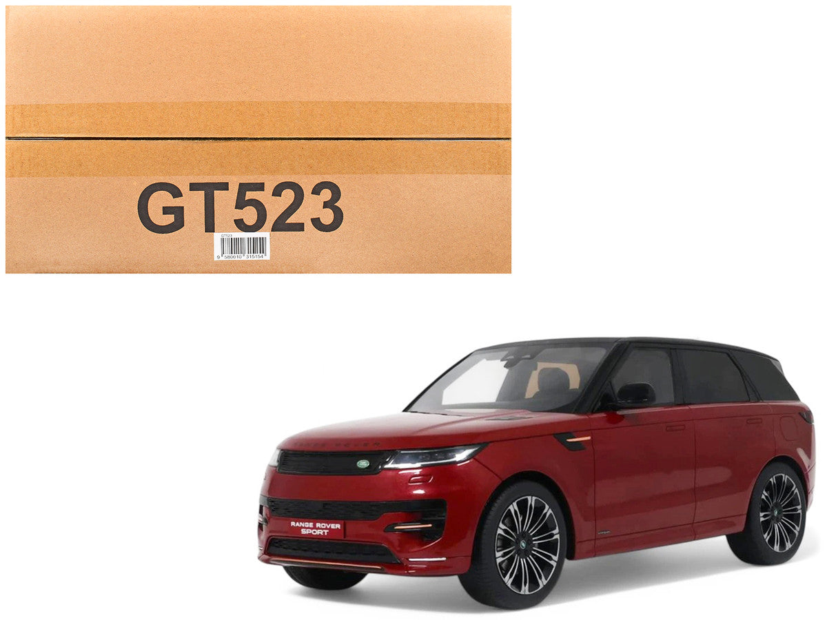 2022 Range Rover Sport Firenze Red Metallic 1/18 Model Car by GT Spirit GT Spirit