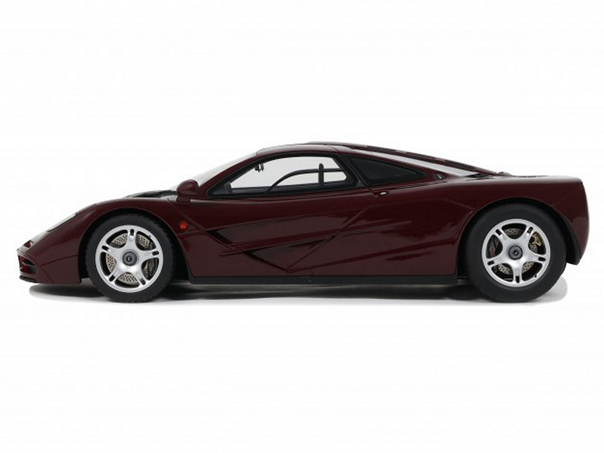 1992 McLaren F1 Dark Red 1/18 Model Car by GT Spirit-1