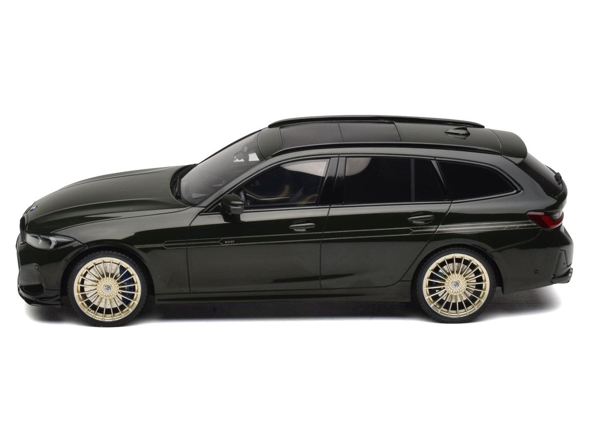 2025 BMW Alpina B3 GT Touring Green Metallic 1/18 Model Car by GT Spirit GT Spirit