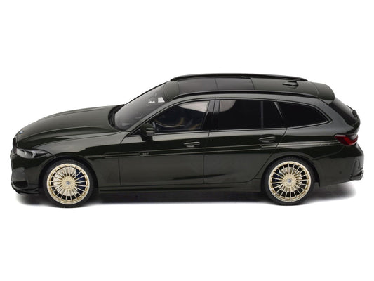 2025 BMW Alpina B3 GT Touring Green Metallic 1/18 Model Car by GT Spirit GT Spirit