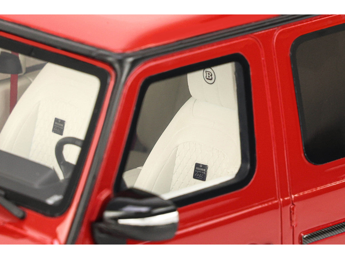 2022 Brabus 900 Rocket Edition Red with Carbon Hood 1/18 Model Car by GT Spirit GT Spirit