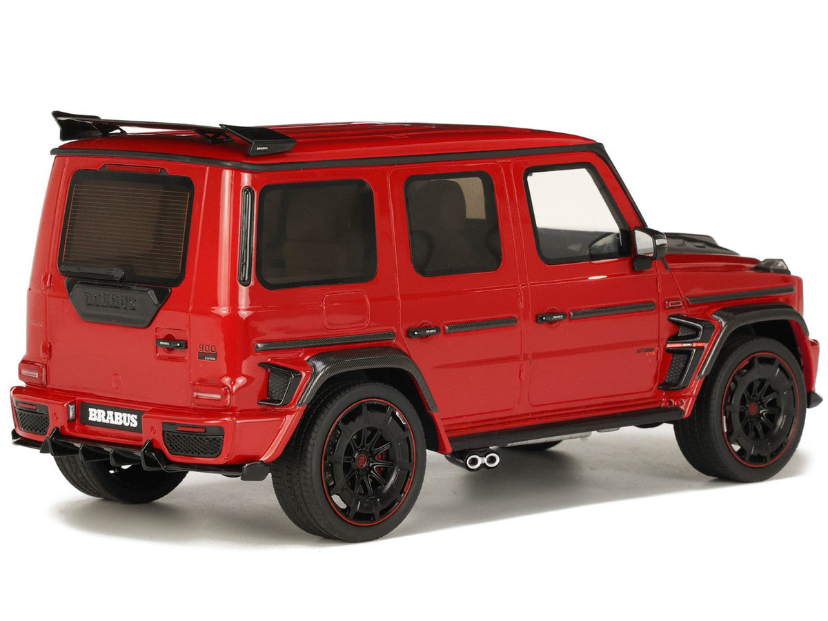 2022 Brabus 900 Rocket Edition Red with Carbon Hood 1/18 Model Car by GT Spirit GT Spirit