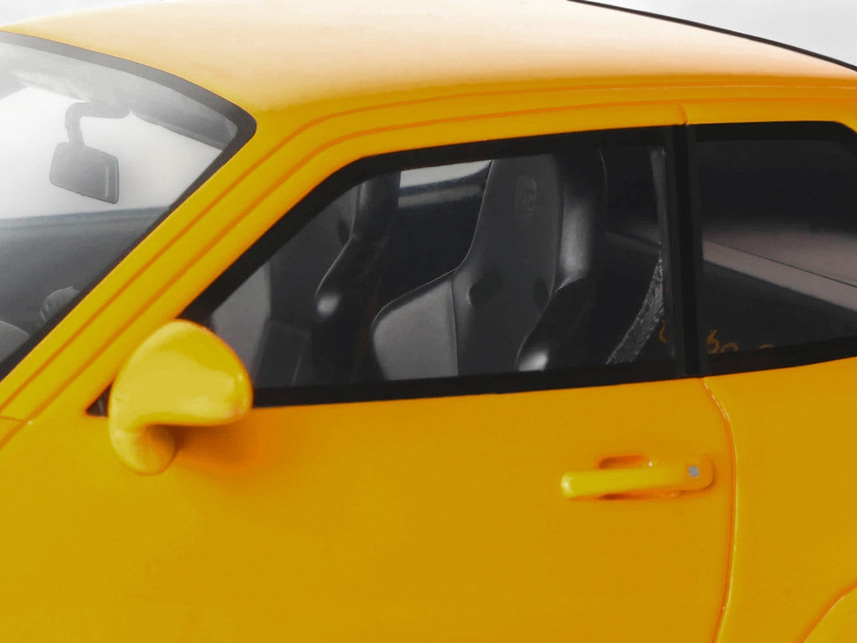 1993 Porsche 968 Turbo S Yellow 1/18 Model Car by GT Spirit GT Spirit