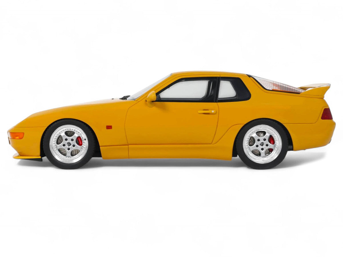 1993 Porsche 968 Turbo S Yellow 1/18 Model Car by GT Spirit GT Spirit