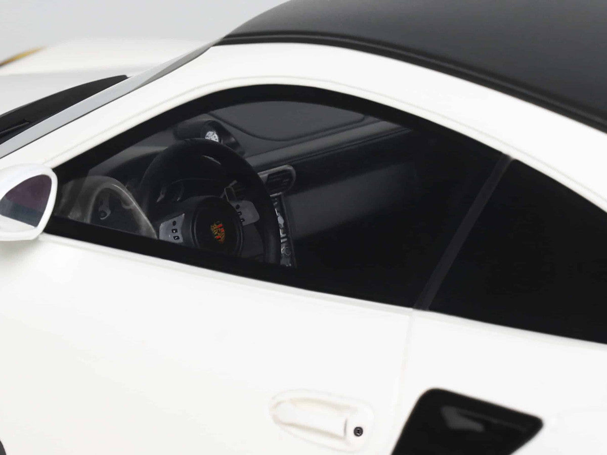 2024 Porsche 911 Turbo LB-Works White with Black Top 1/18 Model Car by GT Spirit GT Spirit