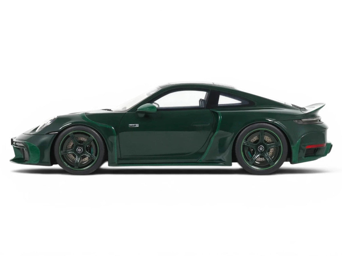 2024 Brabus 900 Rocket-R Green Metallic with Green Carbon Hood 1/18 Model Car by GT Spirit GT Spirit