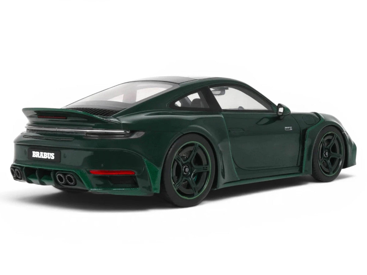 2024 Brabus 900 Rocket-R Green Metallic with Green Carbon Hood 1/18 Model Car by GT Spirit GT Spirit