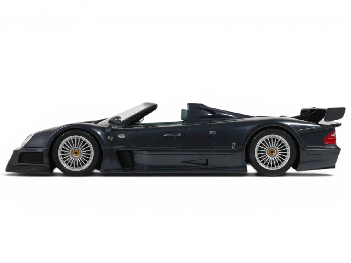 1999 Mercedes-Benz AMG CLK-GTR Roadster Gray Metallic 1/18 Model Car by GT Spirit GT Spirit