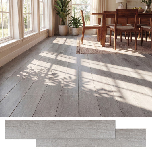 Floor Tile Vinyl Flooring Waterproof Vinyl Plank Flooring-Brown W2B