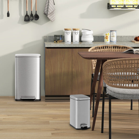 Get it for $79 - Step Trash Can with Inner Buckets (2 Pack)