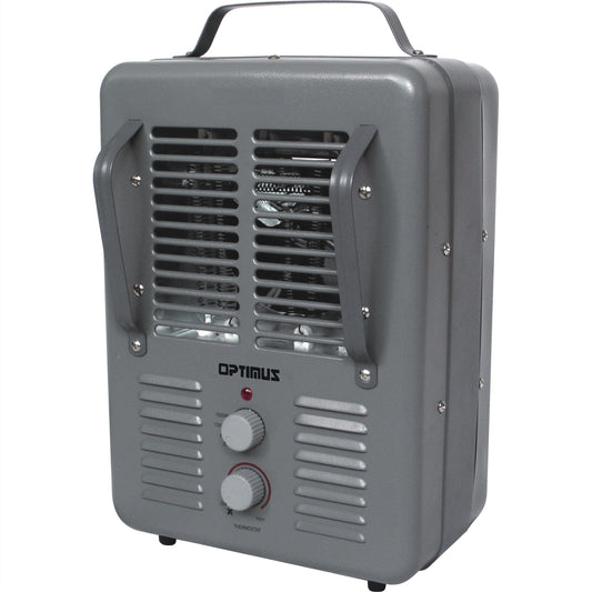 Optimus Portable Utility Heater with Thermostat-Full Size W2B