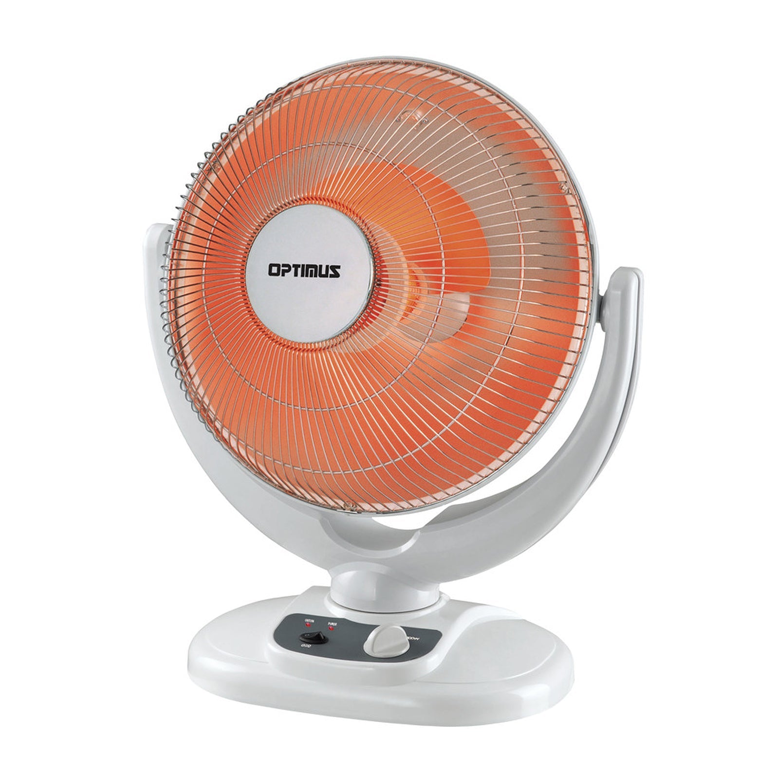 Optimus 14 in. Ocillating Dish Heater W2B