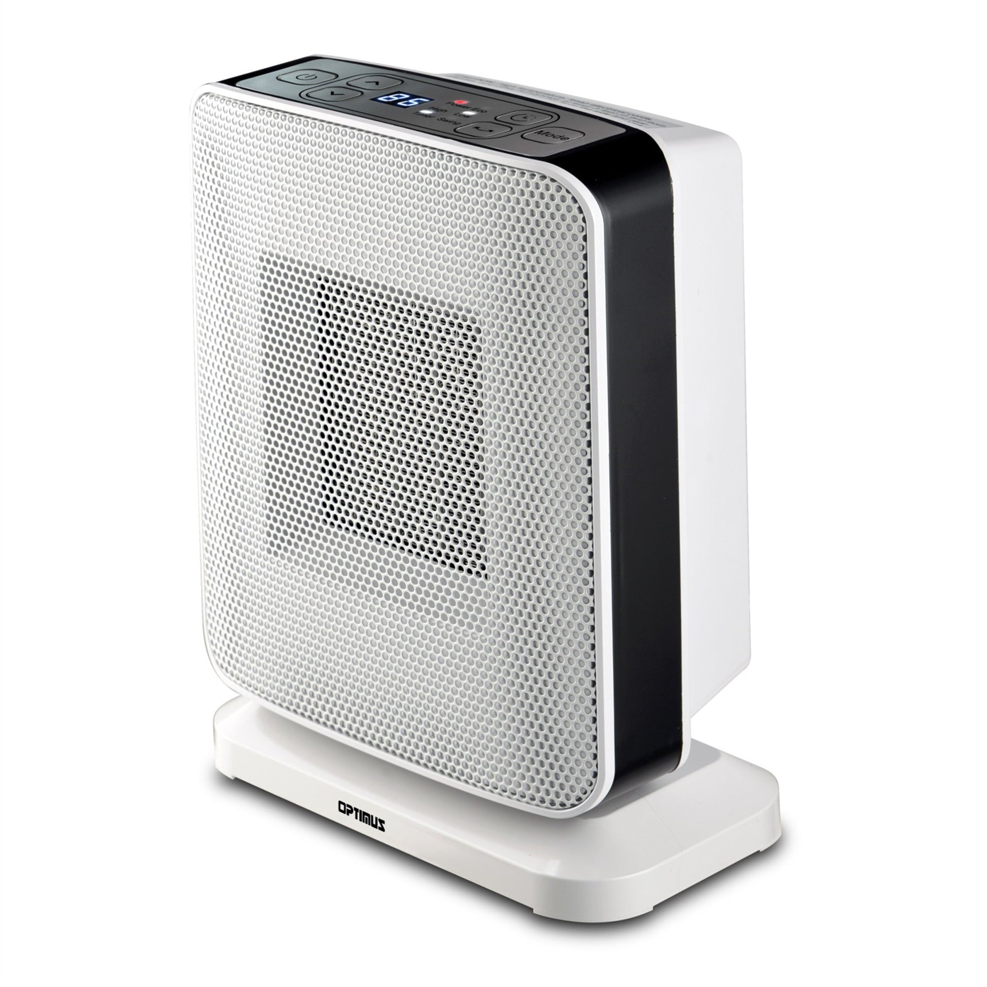 Optimus Portable Oscillation Ceramic Heater with LED Display W2B