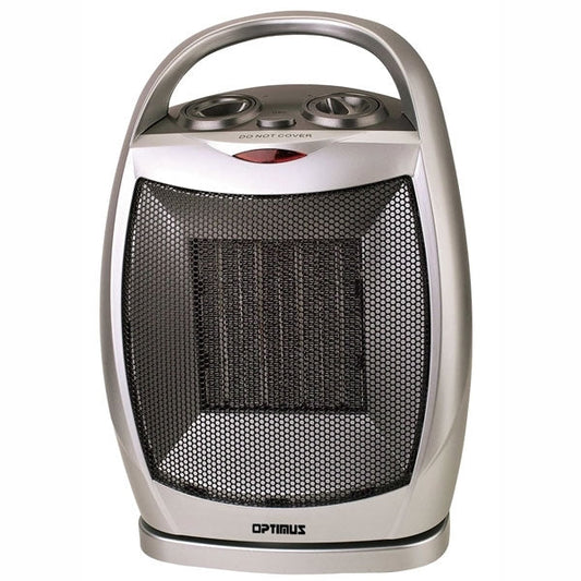 Optimus Portable Oscillating Ceramic Heater with Thermostat W2B