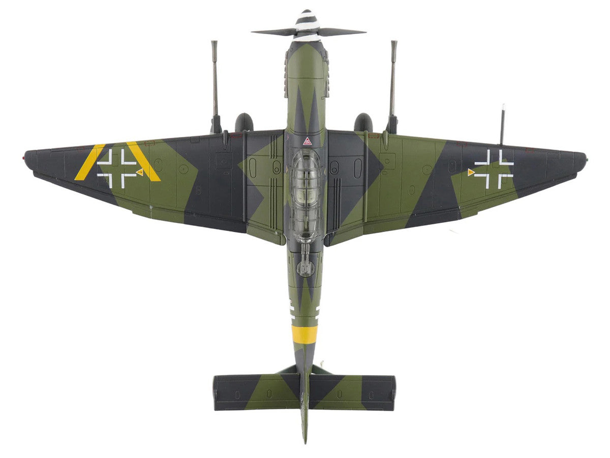 Junkers Ju 87G-2 Stuka Aircraft "WNr. 494193 Tank Buster Stab. SG 2 Slovakia" (1944) German Luftwaffe "Air Power Series" 1/72 Diecast Model by Hobby Master Hobby Master