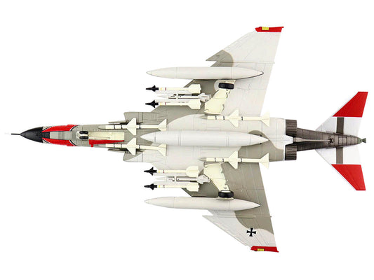 McDonnell Douglas F-4F Phantom II "Norm 81" Fighter Aircraft "JG 71 "Richthofen" GAFTIC 86 CFB Goose Bay Canada" (May 1986) "Air Power Series" 1/72 Diecast Model by Hobby Master Hobby Master