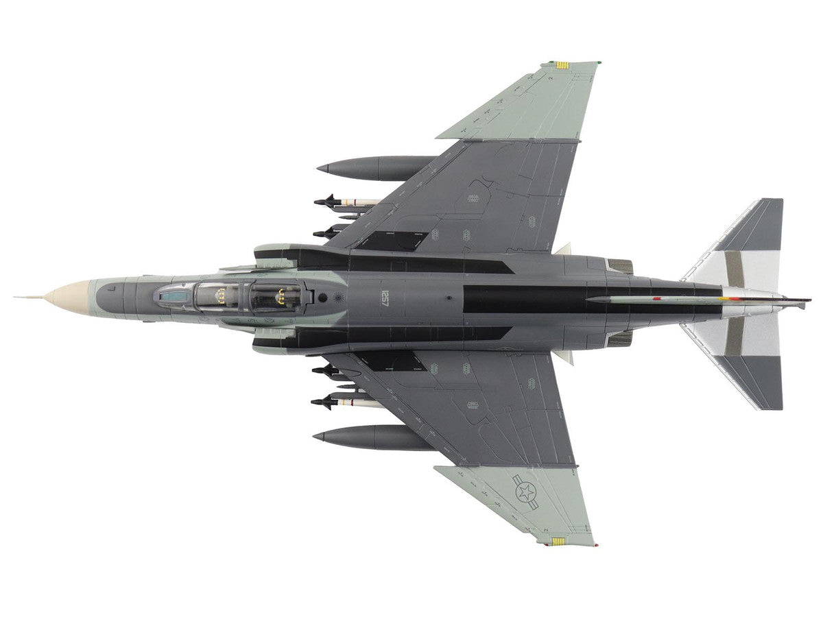 McDonnell Douglas F-4F Phantom II Fighter-Bomber Aircraft "AF72-257 20th Fighter Squadron 49th Fighter Wing Holloman AFB" (2002) United States Air Force "Air Power Series" 1/72 Diecast Model by Hobby Master Hobby Master