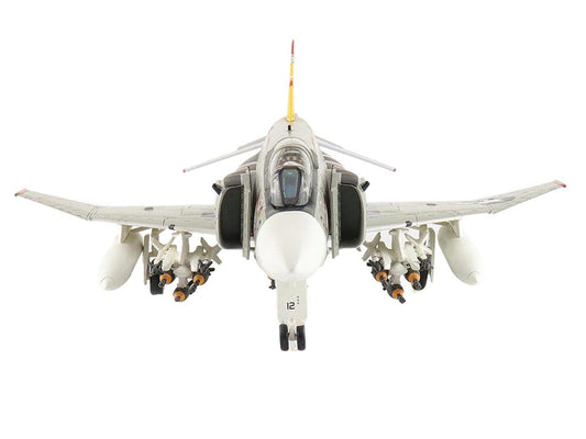 McDonnell Douglas F-4J Phantom II Fighter-Bomber Aircraft "153893 VMFA-312 Checkerboards" (1976) United States Marine Corps "Air Power Series" 1/72 Diecast Model by Hobby Master-0