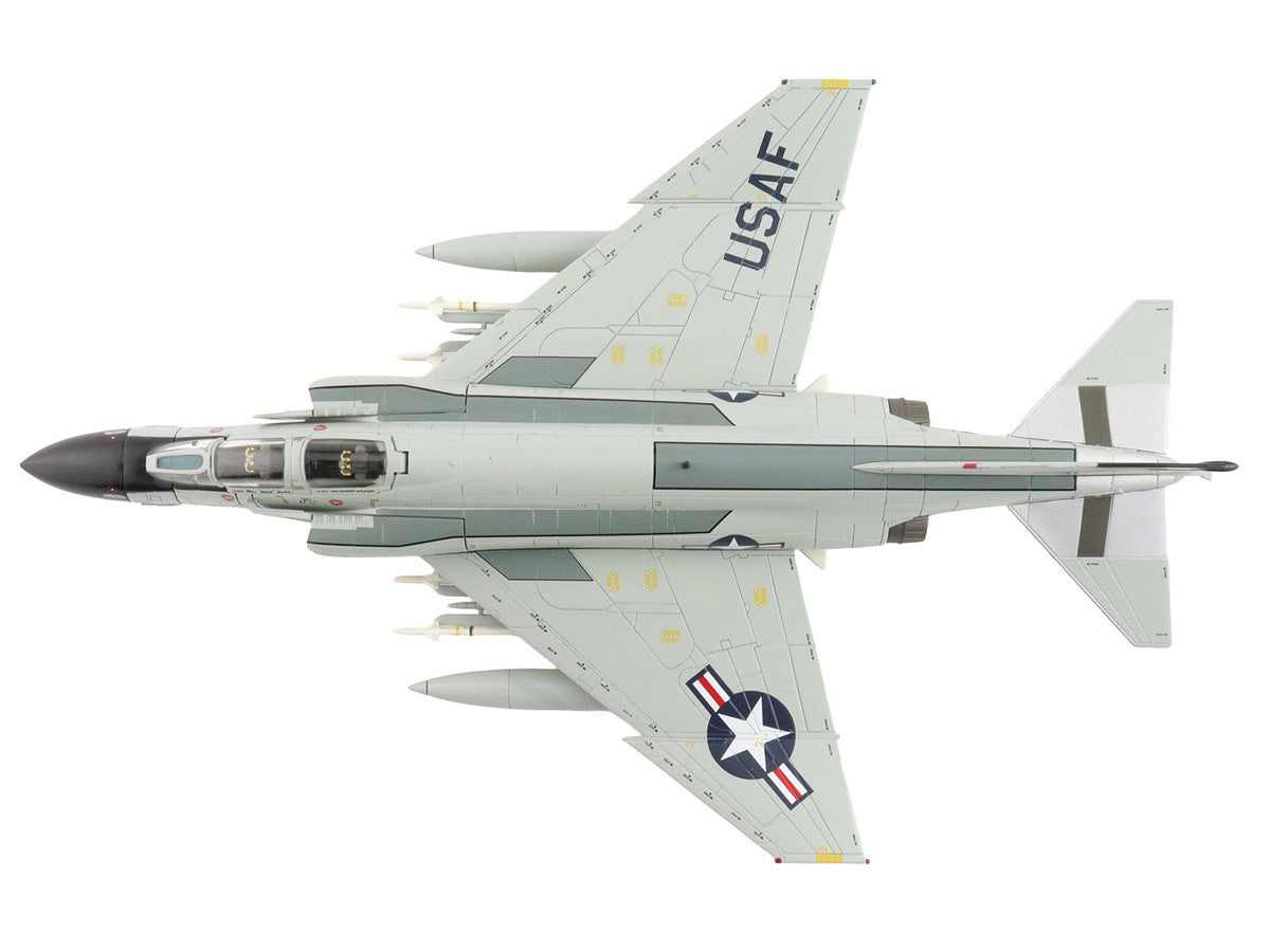 McDonnell Douglas F-4C Phantom II Fighter-Bomber Aircraft "40838 114th Tactical Fighter Training Squadron Oregon Air National Guard" (1980) United States Air Force "Air Power Series" 1/72 Diecast Model by Hobby Master Hobby Master