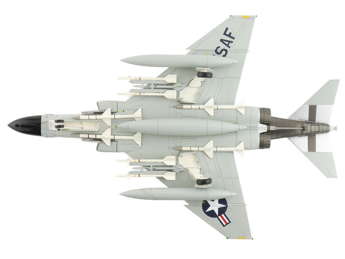 McDonnell Douglas F-4C Phantom II Fighter-Bomber Aircraft "40838 114th Tactical Fighter Training Squadron Oregon Air National Guard" (1980) United States Air Force "Air Power Series" 1/72 Diecast Model by Hobby Master Hobby Master