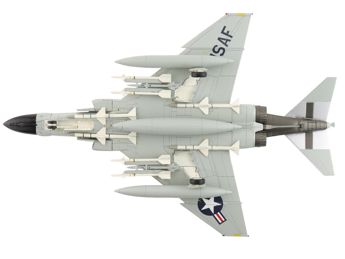 McDonnell Douglas F-4D Phantom II Fighter-Bomber Aircraft "65608 148th Fighter-Interceptor Group Minnesota Air National Guard Duluth International Airport" (1984) United States Air Force "Air Power Series" 1/72 Diecast Model by Hobby Master-2