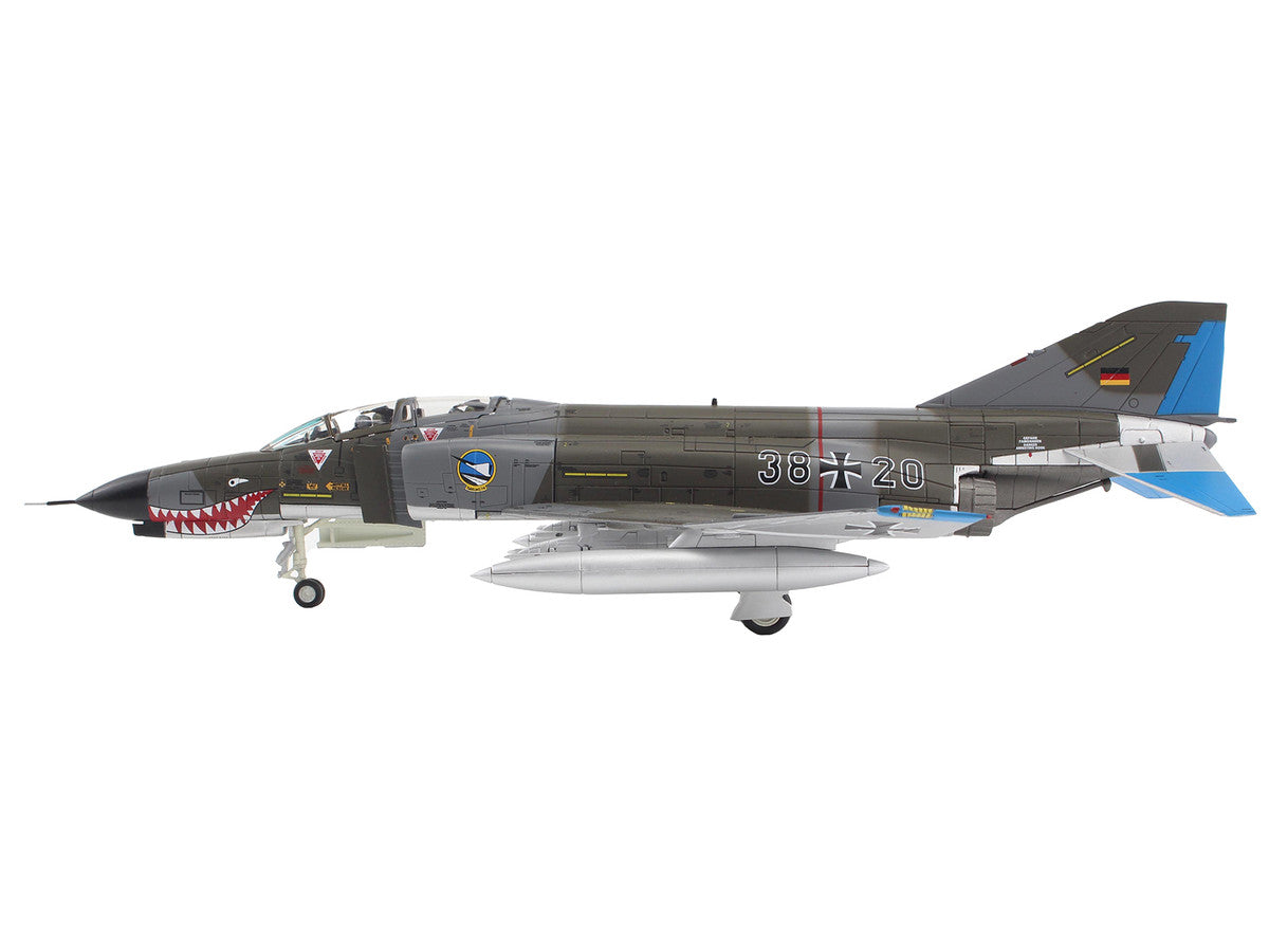 McDonnell Douglas F-4F Phantom II Fighter-Bomber Aircraft "Jagdgeschwader 74 (JG 74) Molders" (1982) German Luftwaffe "Air Power Series" 1/72 Diecast Model by Hobby Master Hobby Master