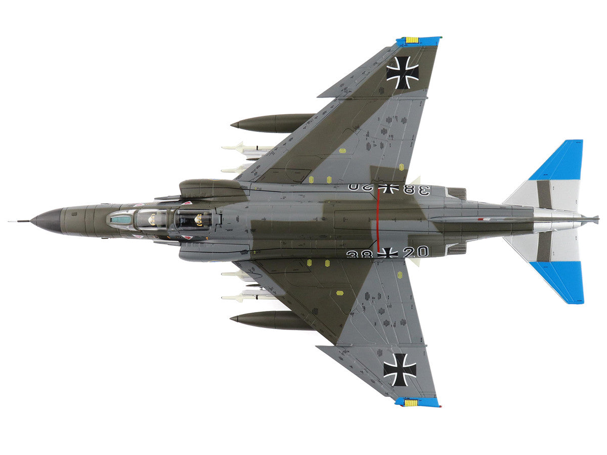 McDonnell Douglas F-4F Phantom II Fighter-Bomber Aircraft "Jagdgeschwader 74 (JG 74) Molders" (1982) German Luftwaffe "Air Power Series" 1/72 Diecast Model by Hobby Master Hobby Master