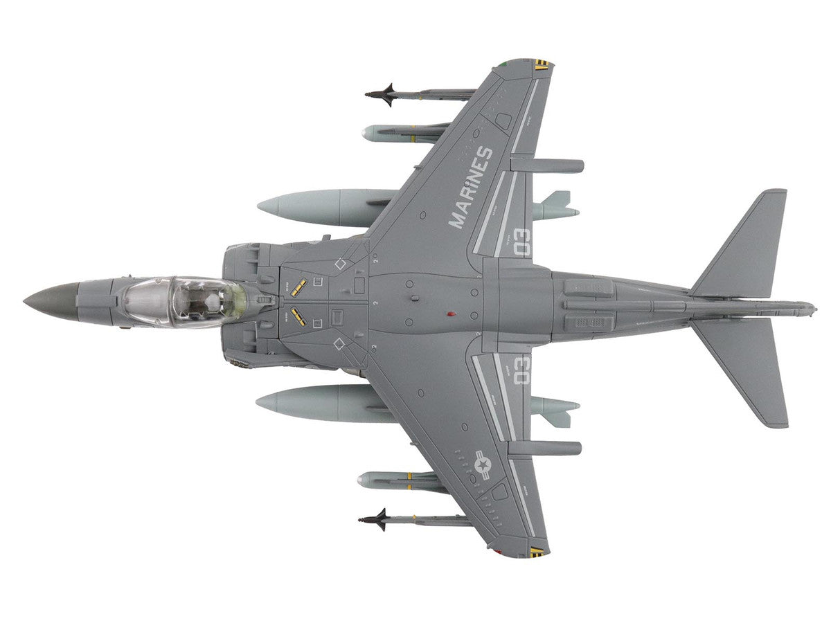 McDonnell Douglas AV-8B Plus Harrier II Aircraft "165357 VMA-231 Ace of Spades Operation Inherent Resolve USCENTCOM" (2017) United States Marine Corps "Air Power Series" 1/72 Diecast Model by Hobby Master-1