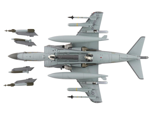 McDonnell Douglas AV-8B Plus Harrier II Aircraft "165357 VMA-231 Ace of Spades Operation Inherent Resolve USCENTCOM" (2017) United States Marine Corps "Air Power Series" 1/72 Diecast Model by Hobby Master Hobby Master