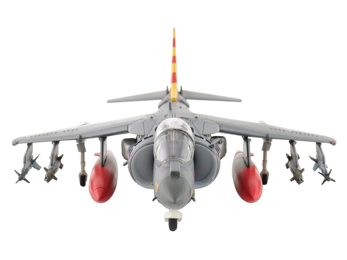 British Aerospace AV-8B Harrier II Plus Aircraft "164569 VMA-223 Bulldogs MCAS Cherry Point" (2025) United States Marine Corps "Air Power Series" 1/72 Diecast Model by Hobby Master-1