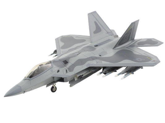 Lockheed F-22 Raptor Stealth Aircraft "01-4023 Major Joshua 'Cabo' Gunderson 43rd FS 325th FW Tyndall AFB" United States Air Force "Air Power Series" 1/72 Diecast Model by Hobby Master Hobby Master