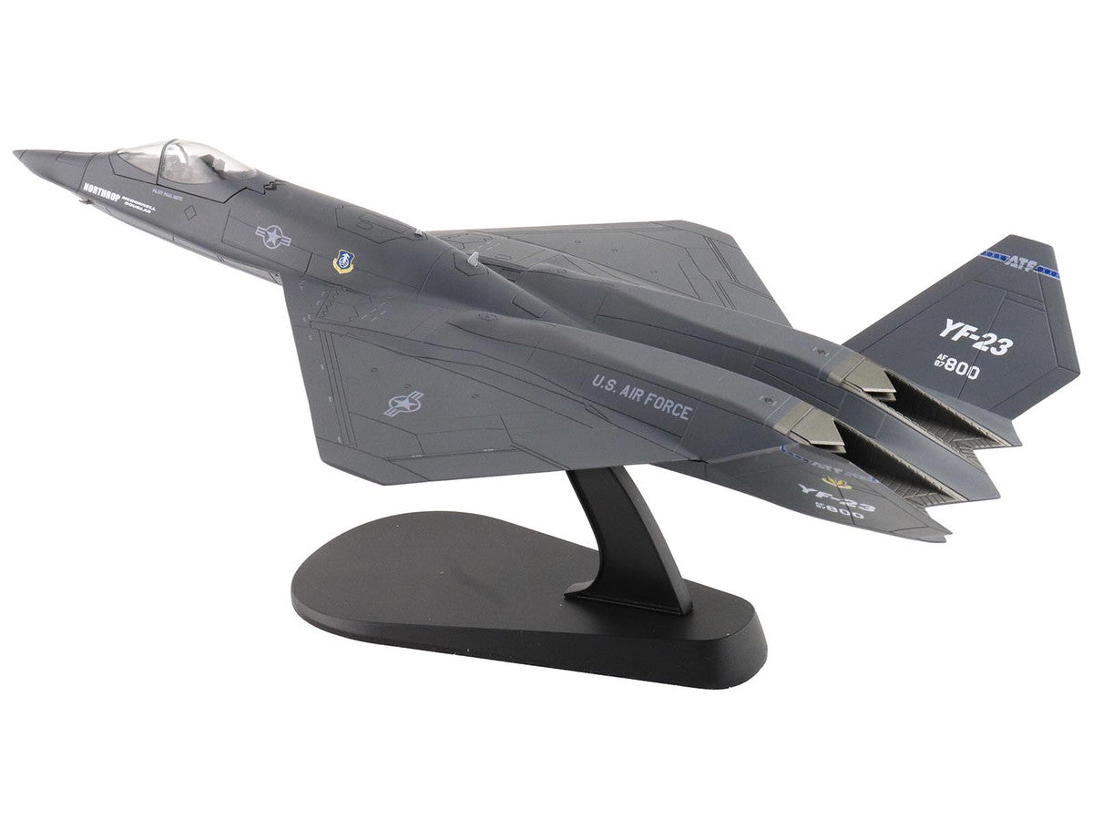 Northrop YF-23 Black Widow II Stealth Fighter Aircraft "#87-0800 PAV-1" (1990) United States Air Force "Air Power Series" 1/72 Diecast Model by Hobby Master-2