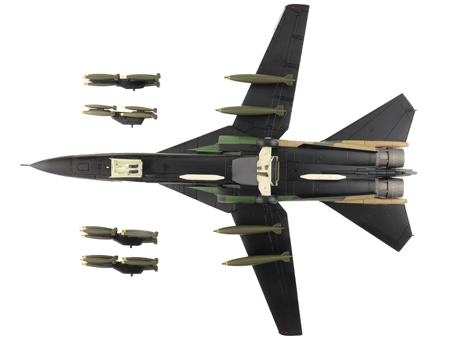 General Dynamics F-111A Aardvark Aircraft "347th TFW 430th TFS 67-0094 Gunboat Killer Korat RTAB Thailand" (1975) United States Air Force "Air Power Series" 1/72 Diecast Model by Hobby Master