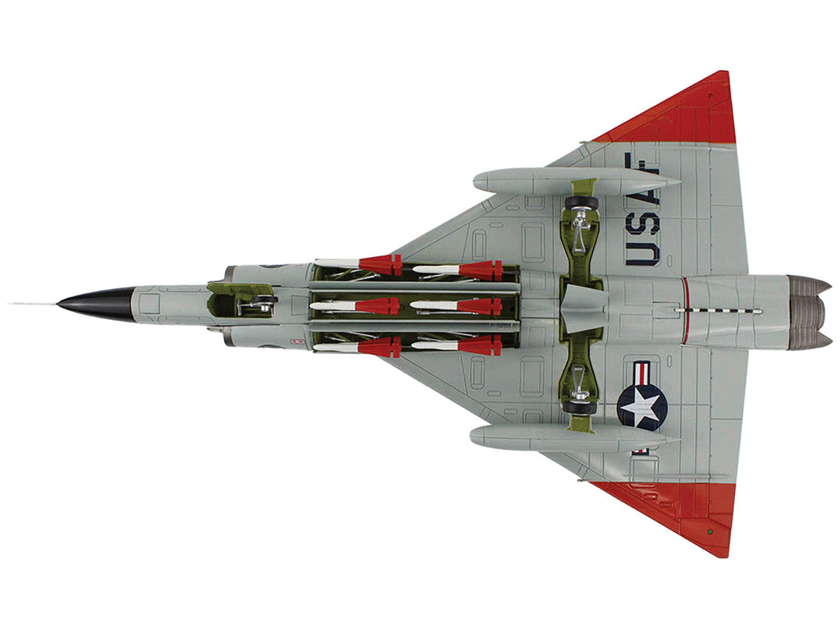 Convair F-102A Delta Dagger Interceptor Aircraft "179th Fighter Interceptor Squadron Minnesota Air National Guard" (1966) United States Air Force "Air Power Series" 1/72 Diecast Model by Hobby Master-3