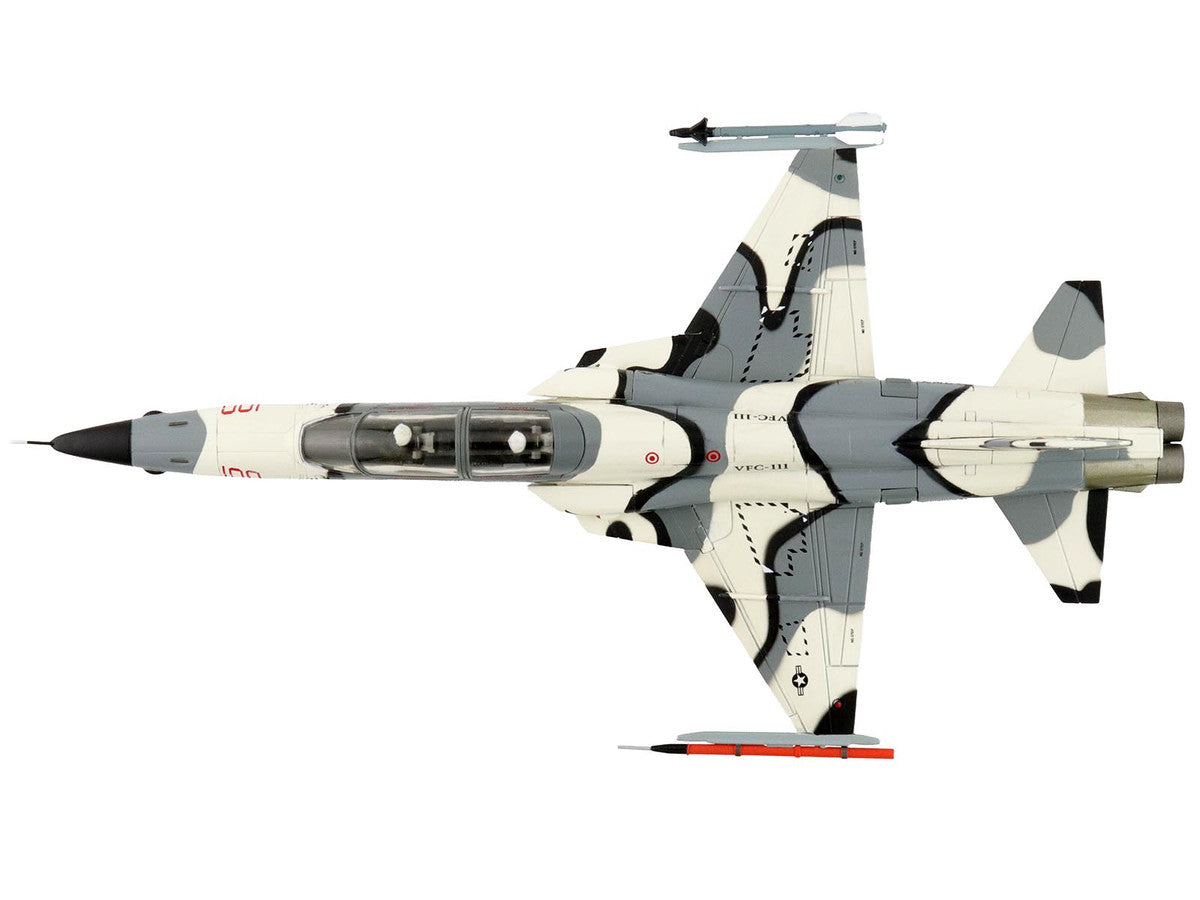 Northrop F-5F Tiger II Aircraft "810834 Franken Tiger VFC-111 Sundowners" (2023) United States Navy "Air Power Series" 1/72 Diecast Model by Hobby Master Hobby Master