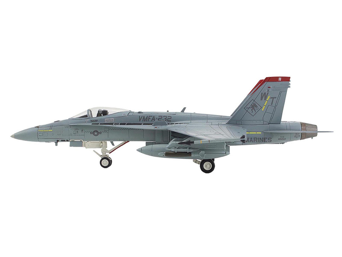 McDonnell Douglas F/A-18C Hornet Aircraft "VMFA-232 Red Devils" (2014) United States Marine Corps "Air Power Series" 1/72 Diecast Model by Hobby Master Hobby Master
