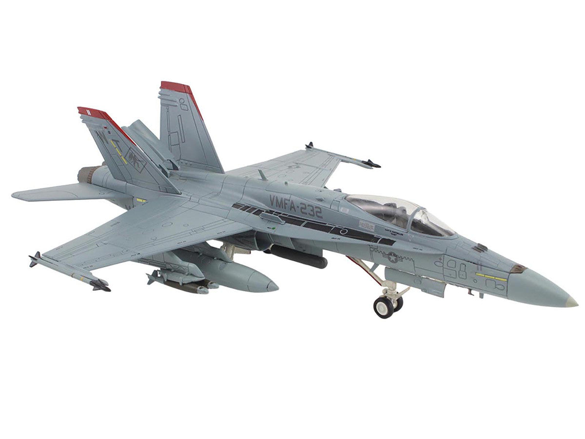 McDonnell Douglas F/A-18C Hornet Aircraft "VMFA-232 Red Devils" (2014) United States Marine Corps "Air Power Series" 1/72 Diecast Model by Hobby Master Hobby Master