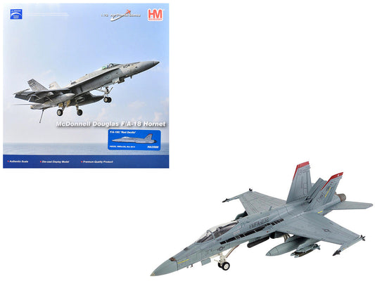 McDonnell Douglas F/A-18C Hornet Aircraft "VMFA-232 Red Devils" (2014) United States Marine Corps "Air Power Series" 1/72 Diecast Model by Hobby Master Hobby Master