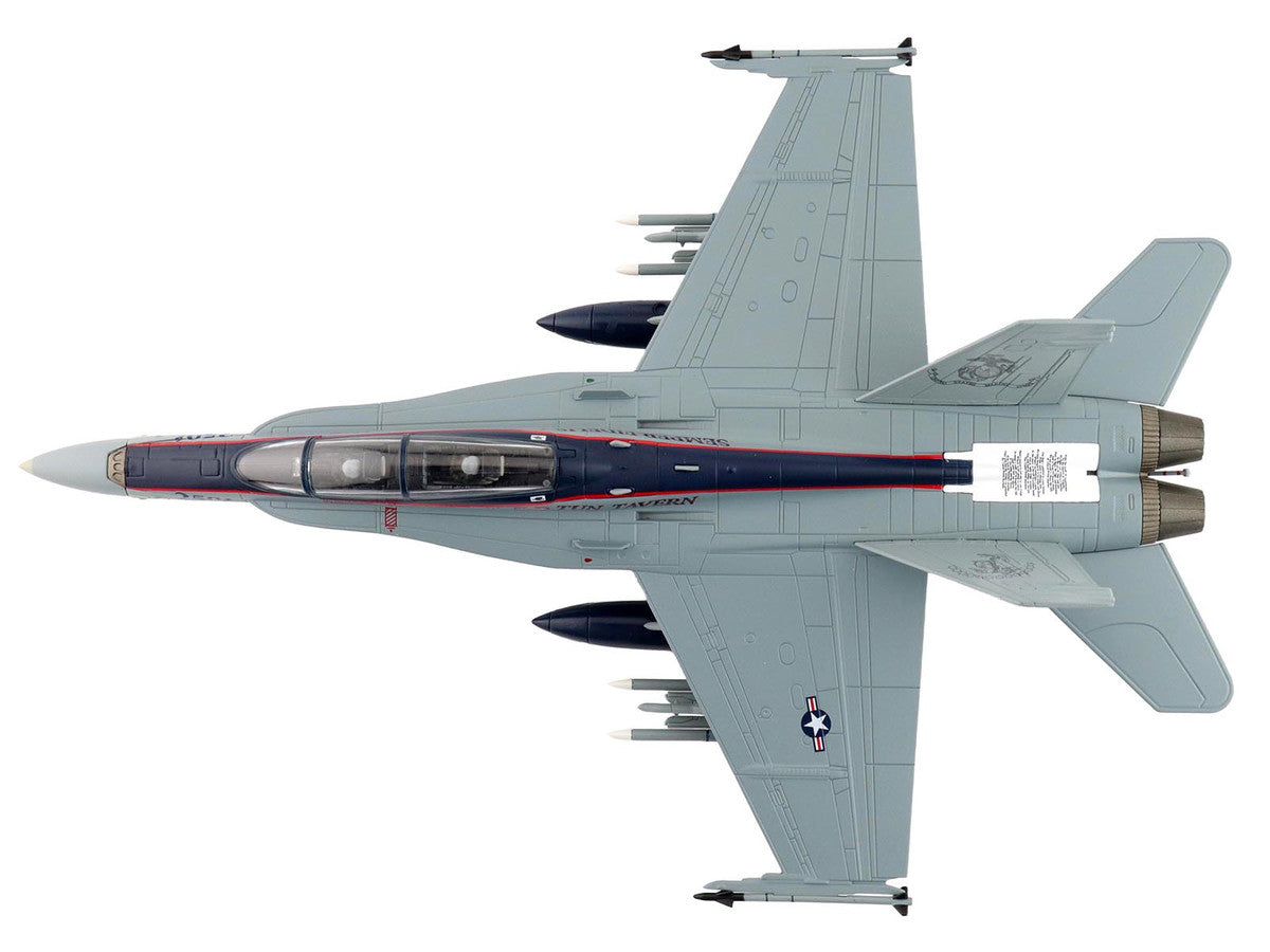 McDonnell Douglas F/A-18D Hornet Aircraft "164874 US Marines 250 Years VMFA-112 Cowboys" (2025) United States Marines "Air Power Series" 1/72 Diecast Model by Hobby Master-2