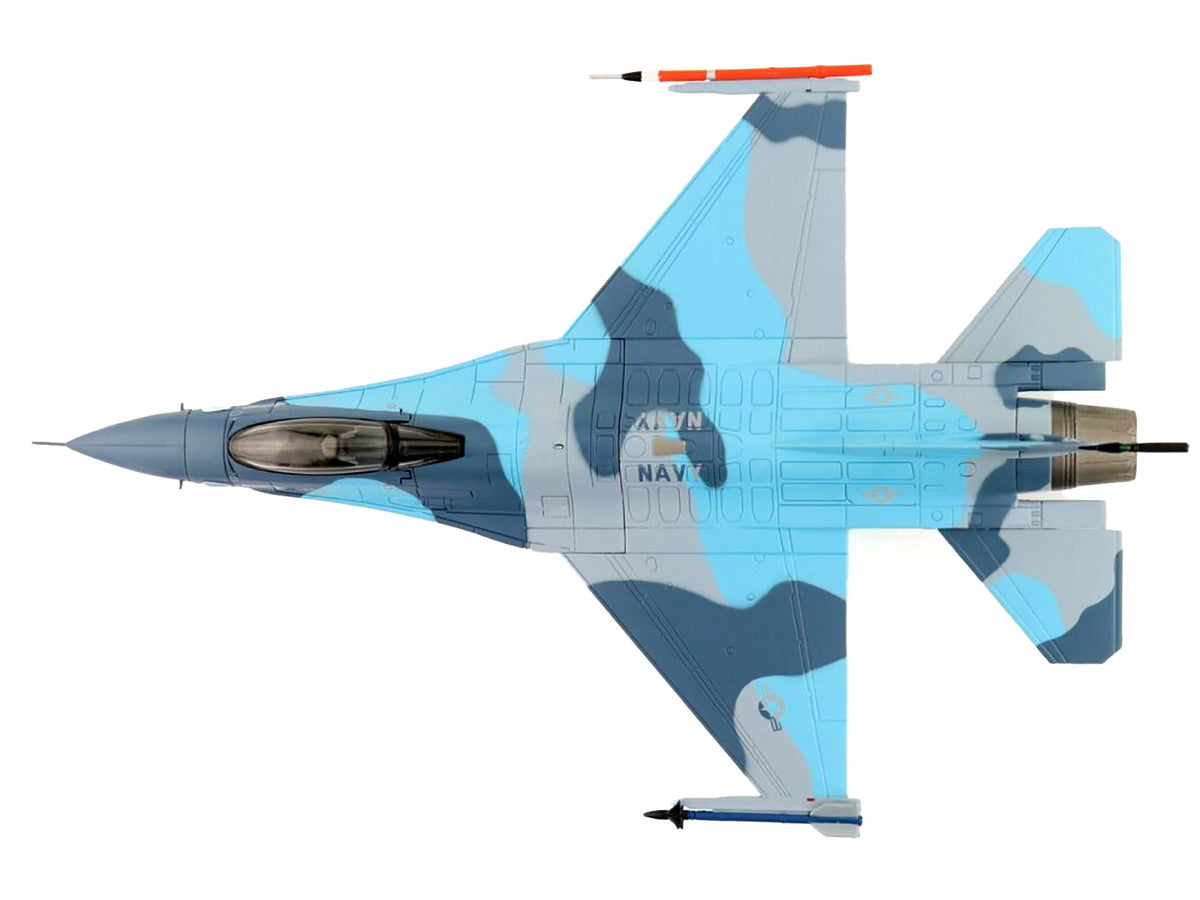 Lockheed F-16A Fighting Falcon Fighter Aircraft "NSAWC Adversary" (2006-2008) United States Navy "Air Power Series" 1/72 Diecast Model by Hobby Master-3