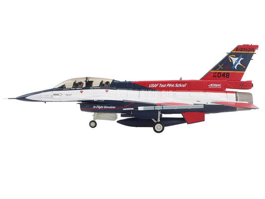 General Dynamics X-62A VISTA Aircraft "86-0048 USAF Test Pilot School Edwards Air Force Base" (2024) United States Air Force "Air Power Series" 1/72 Diecast Model by Hobby Master Hobby Master