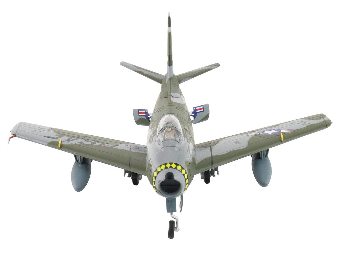 North American F-86F Sabre Fighter Aircraft "25333 461st Fighter Day Squadron West Germany" (1955) United States Air Forces in Europe "Air Power Series" 1/72 Diecast Model by Hobby Master Hobby Master