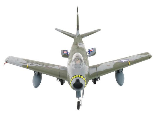 North American F-86F Sabre Fighter Aircraft "25333 461st Fighter Day Squadron West Germany" (1955) United States Air Forces in Europe "Air Power Series" 1/72 Diecast Model by Hobby Master-1
