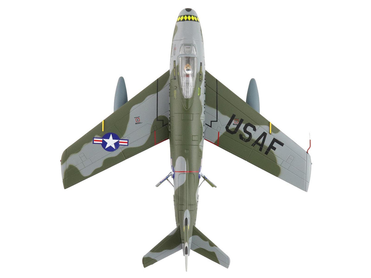 North American F-86F Sabre Fighter Aircraft "25333 461st Fighter Day Squadron West Germany" (1955) United States Air Forces in Europe "Air Power Series" 1/72 Diecast Model by Hobby Master Hobby Master