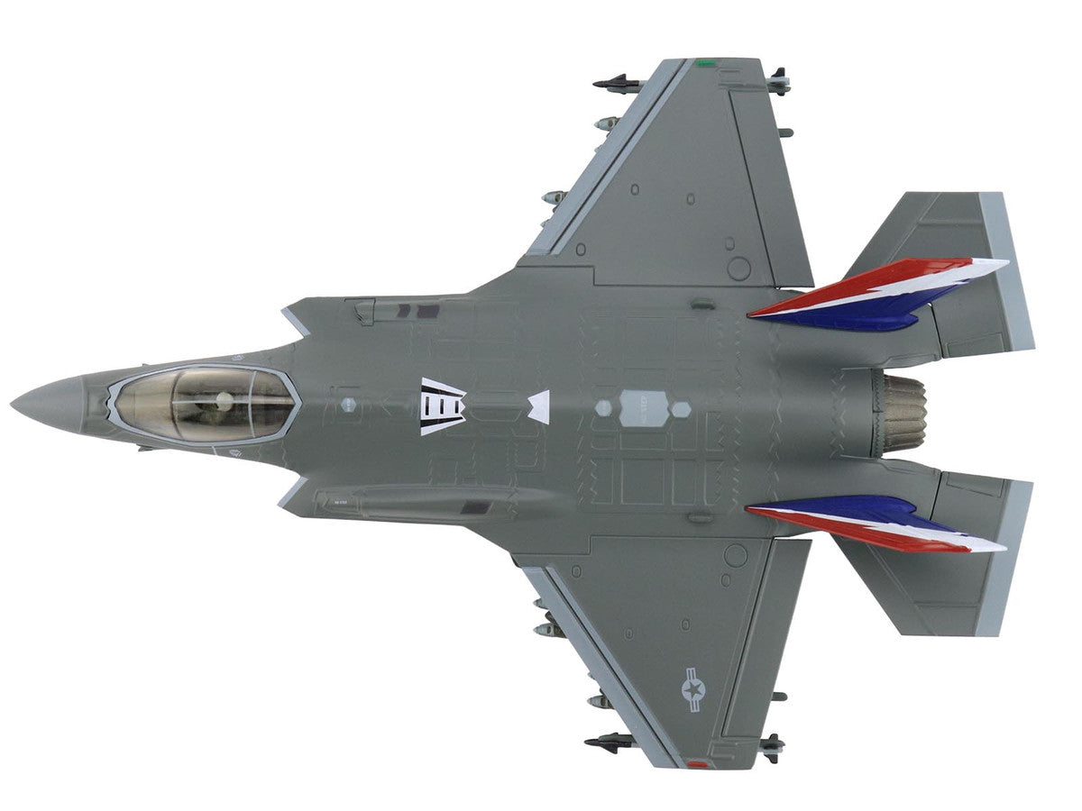Lockheed Martin F-35A Lightning II Aircraft "22-5696 1000th Lightning II 176th FS Wisconsin ANG" (2004) United States Air Force "Air Power Series" 1/72 Diecast Model by Hobby Master Hobby Master